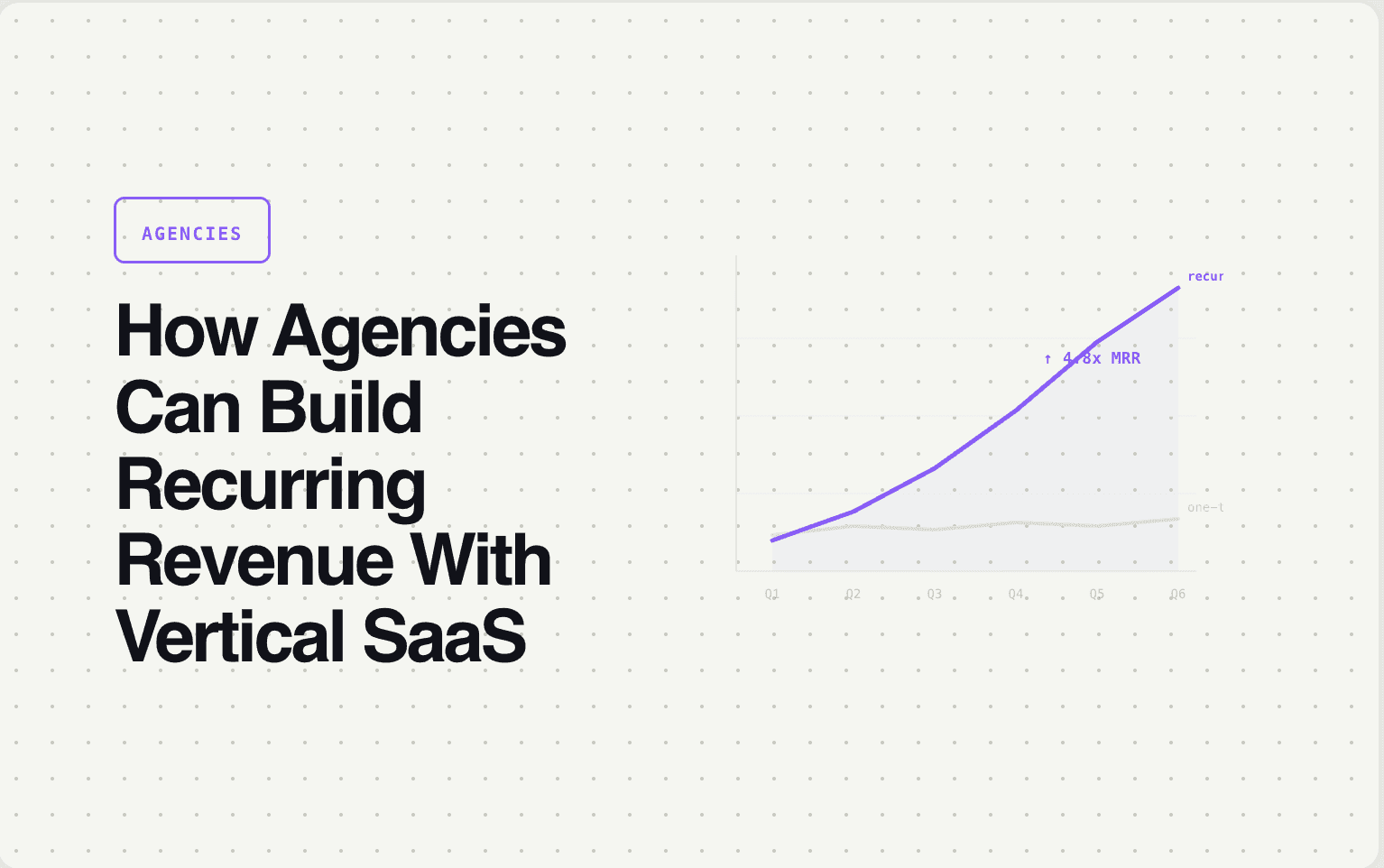 How Agencies Can Build Recurring Revenue With Vertical Lead Ops on Surface