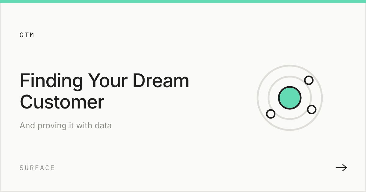 Finding Your Dream Customer (and Proving It With Data)